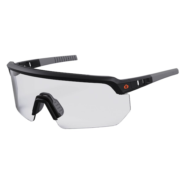 Ergodyne AEGIR-AFAS, Safety Glasses, Anti-Fog & Anti-Scratch, Clear Lens, Matte Black Frame Frame AEGIR-AFAS - main